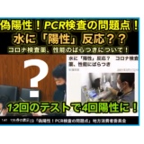 「PCR検査　水に陽性反応」は誤解